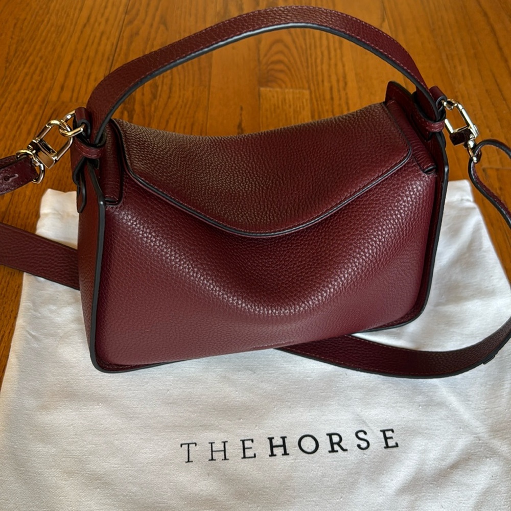 The Horse Clementine in Burgundy
